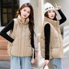 Autumn and Winter Cotton Vest Women's Large Size Vest Women's Vest Short Thermal Vest