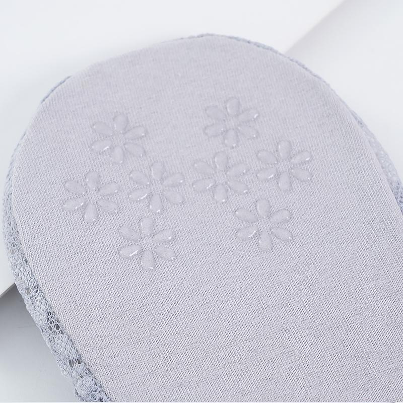 3 пары женских кружевных хлопковых невидимых носков, нескользящие летние однотонные короткие носки, модные тонкие тапочки до щиколотки, ажурные носки