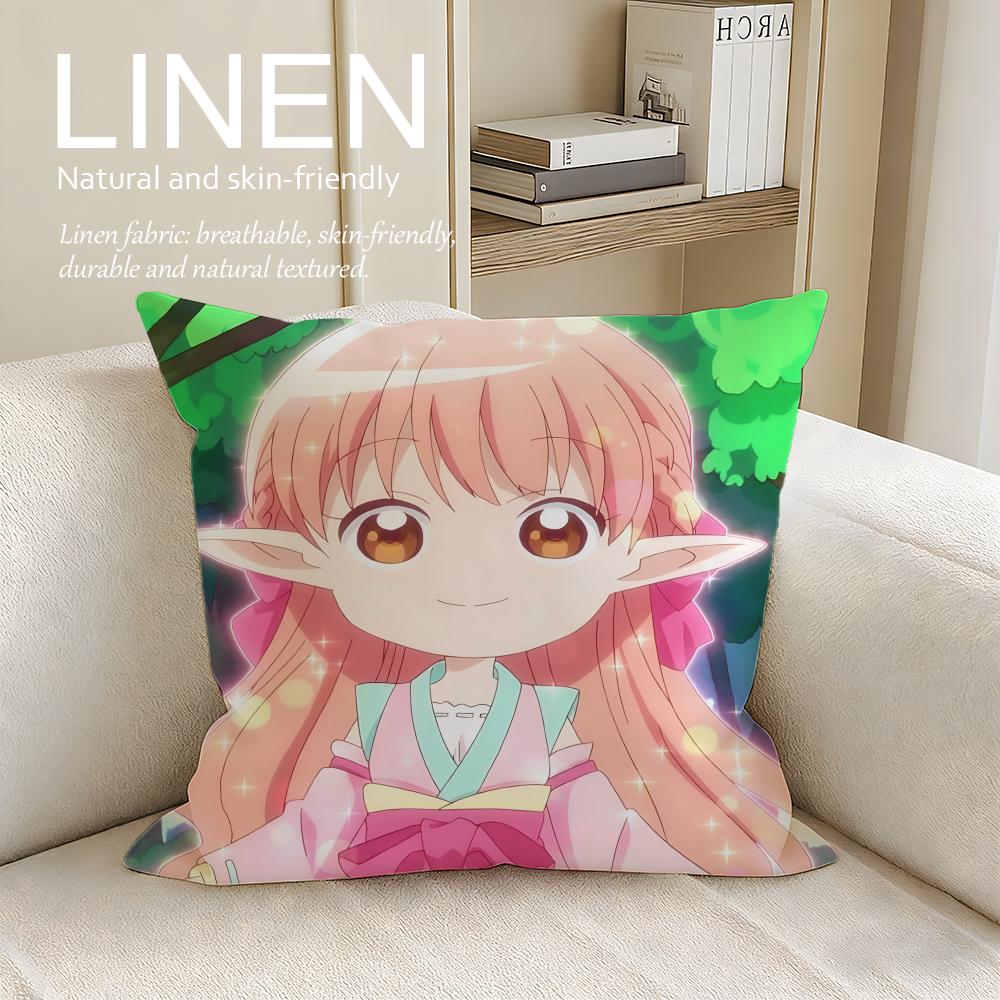 Wotakoi Love Is Hard for Otaku Cushion Cover Pillowcase Set Pcs x x Breathable Washable Sofa Cushion Cover