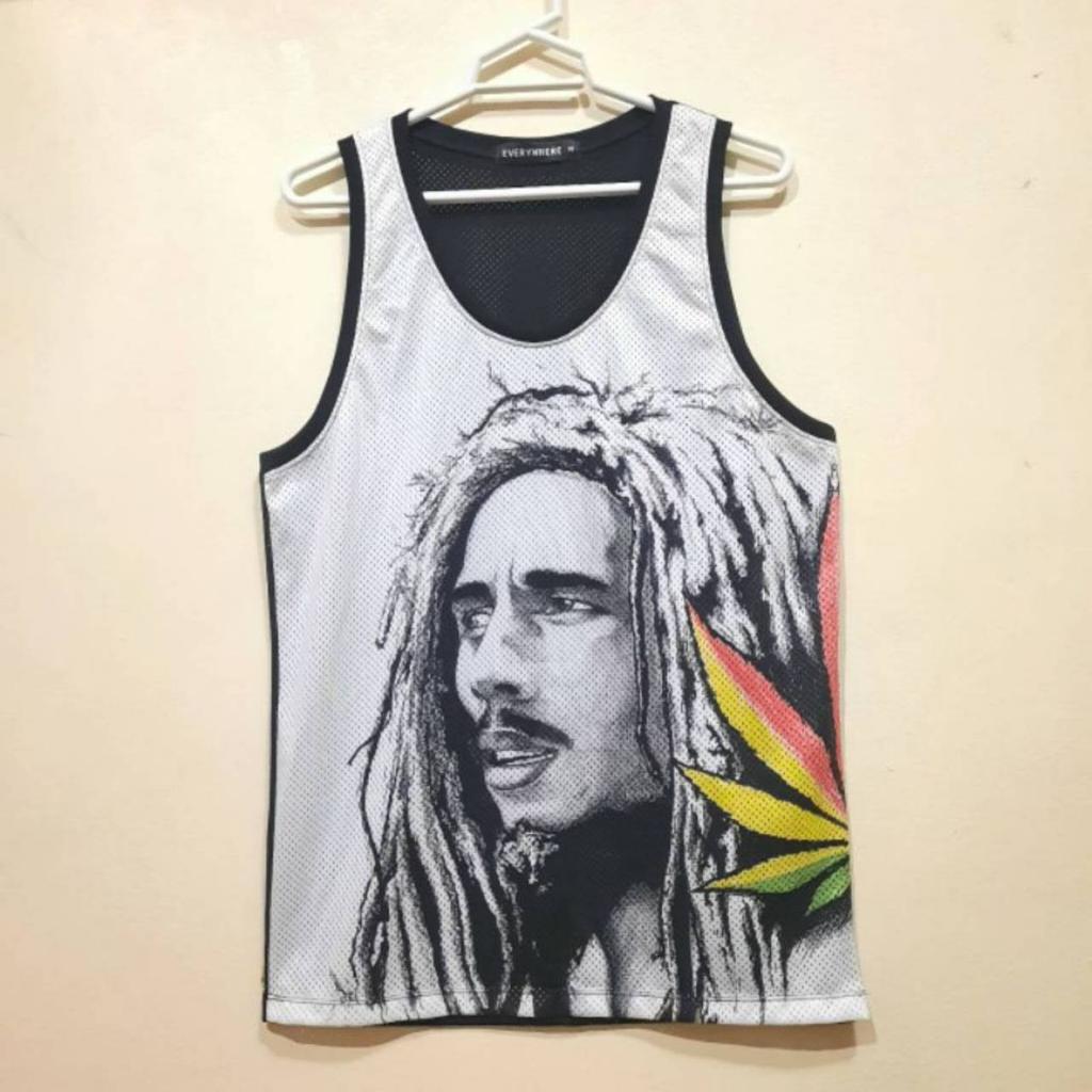 Майка с сеткой с принтом унисекс для мужчин и женщин футболка с сеткой без рукавов 1