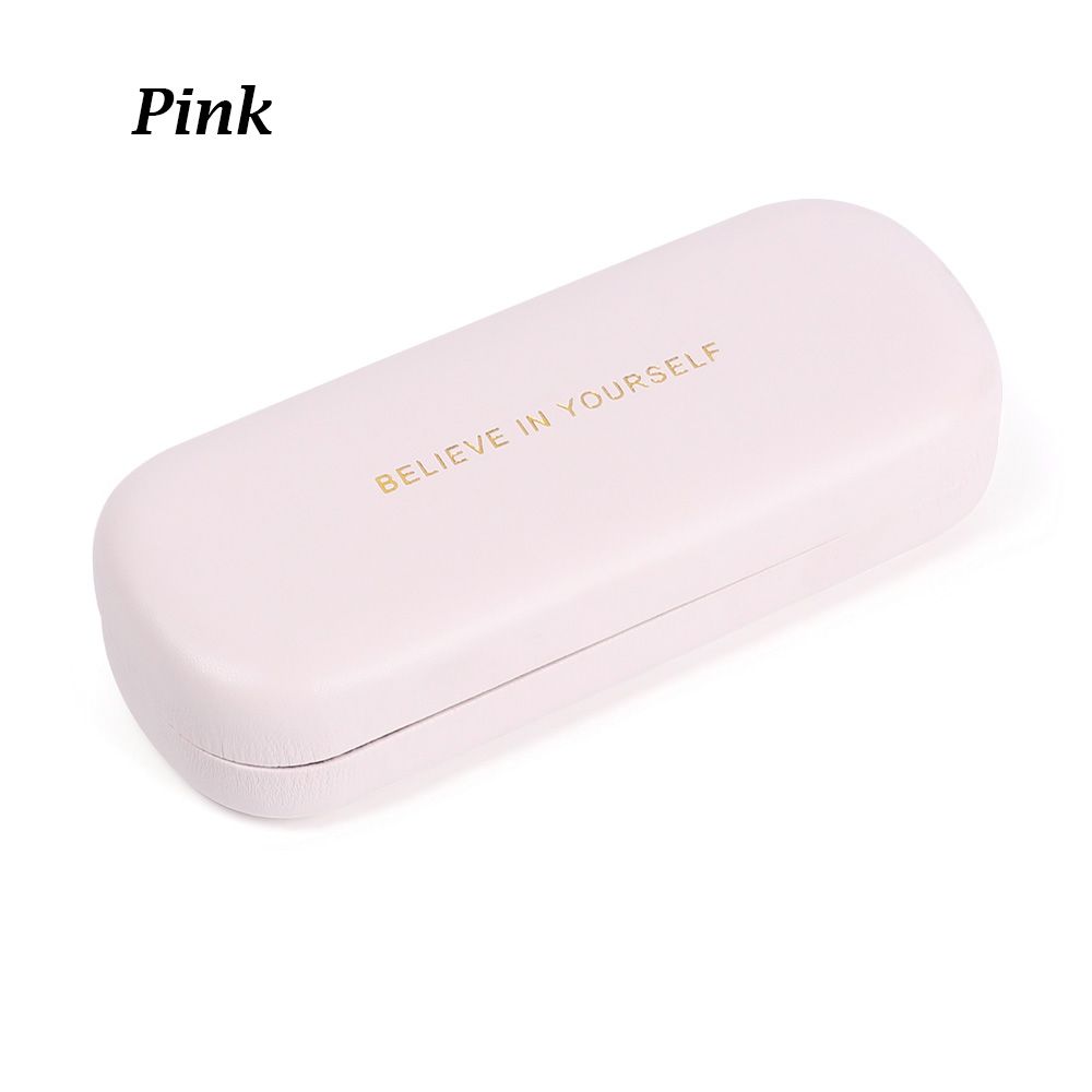 Women Men Portable Waterproof Eyeglasses Case Large Capacity Glasses Box PU Leather