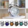 Loud Alarm Clock For Heavy Deep Sleepers, Analog Metal Twin Bell Alarm Clocks Battery Operated With Backlight For Bedroom, Old Fashioned Desk Alarm