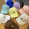 Letter N Embroidery Men Snapback Cap Candy Color Trucker Hat Simple Breathable Mesh Sunhat  Outdoor