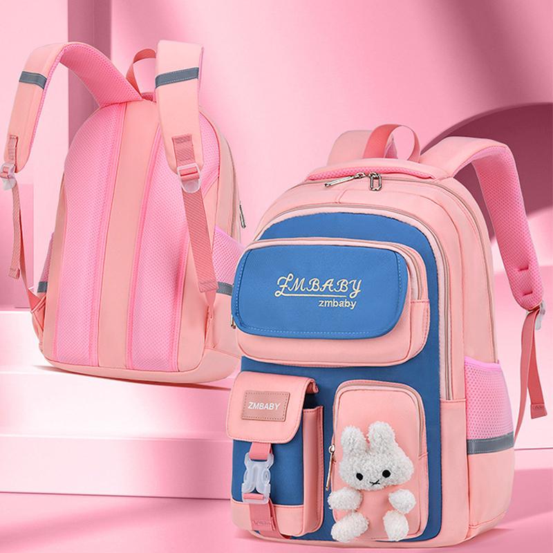 Primary School Students Cartoon School Bag Light Casual Girl Backpack Backpack