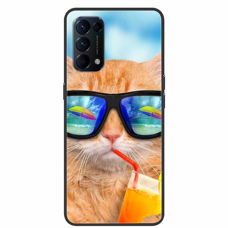 Чехол для телефона OPPO A74, черный силиконовый мягкий чехол для задней панели, чехол для OPPO A74 F19 A54, чехол для OPPO A74 A 74, чехол