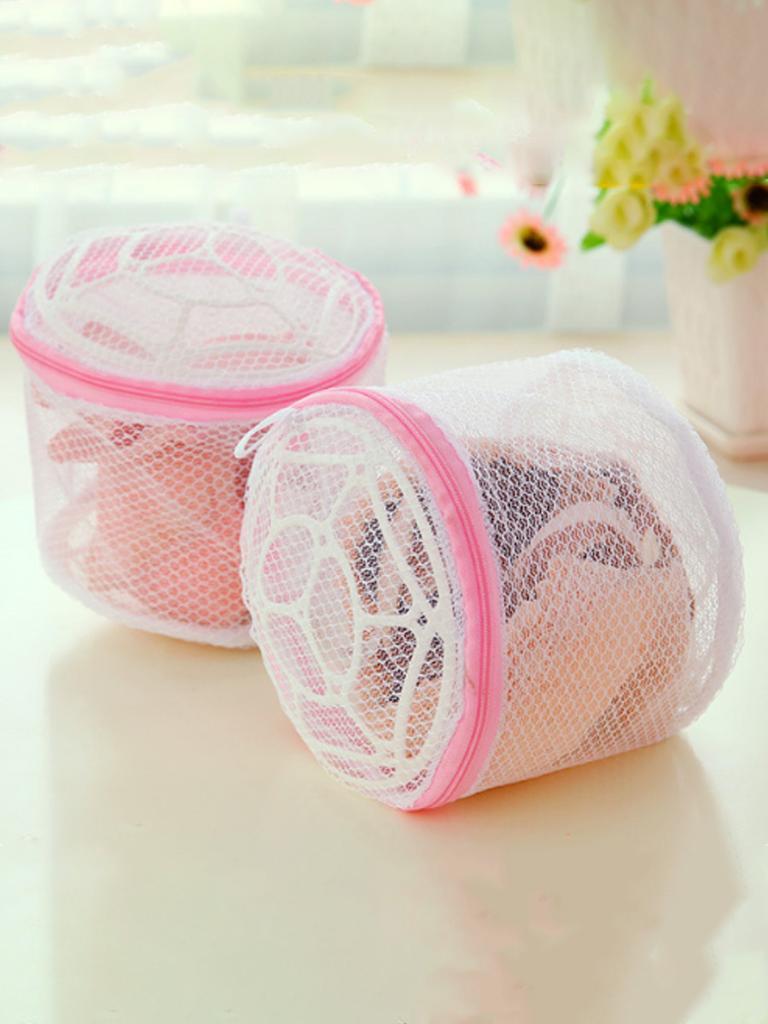 Women Lingerie Bra Underwear Laundry Washing Bags Net Mesh Clothes Sock Washing Organizer Zip Bags Hosiery Saver Bras Protector
