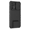 For Samsung Galaxy A52 4G/A52 5G/A52s 5G PC+TPU Kickstand Cover Slide Camera Lid Phone Case