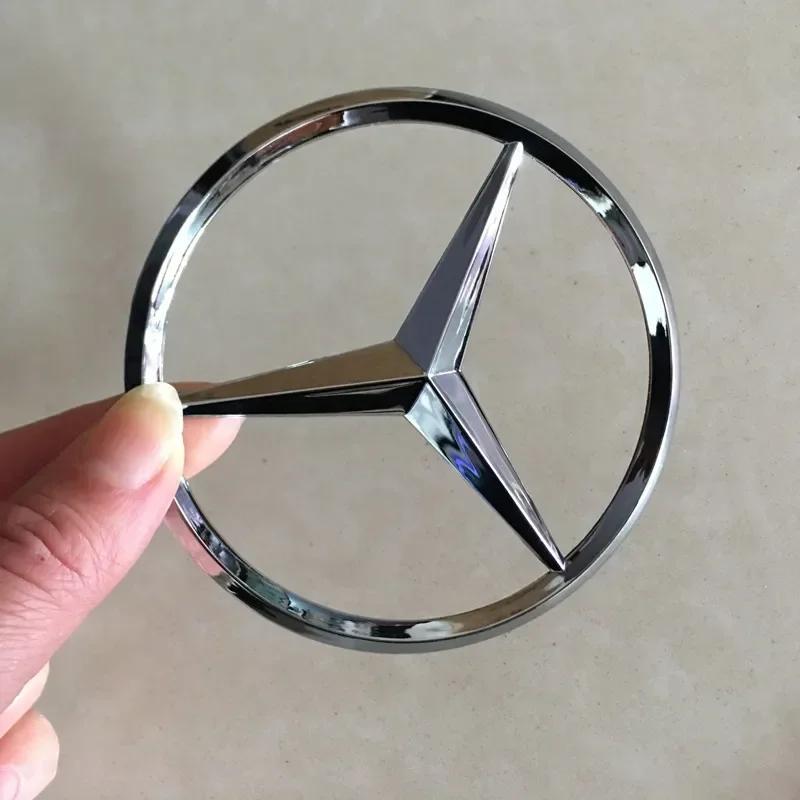 AABGY1 9cm ABS Car Rear Decal Trunk Emblem Sticker S320 W164 W203 W204 W168 C180 E320 A200 CLA CLK CLS ML for Mercedes Benz