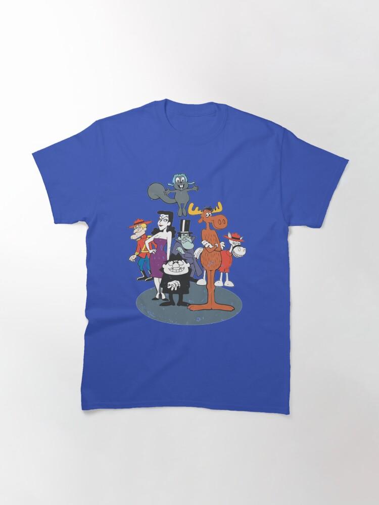 Rocky Rocky And Bullwinkle Classic T-Shirt