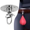 Boxing Punch Bag Speed Ball Swivel Mount Ceiling Hook for Workout Gym Silver Durable