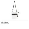 Vans PVC Shoulder Bag, Crossbody Bag Regular Women's Semi Transparent VN0A4DRRD0M