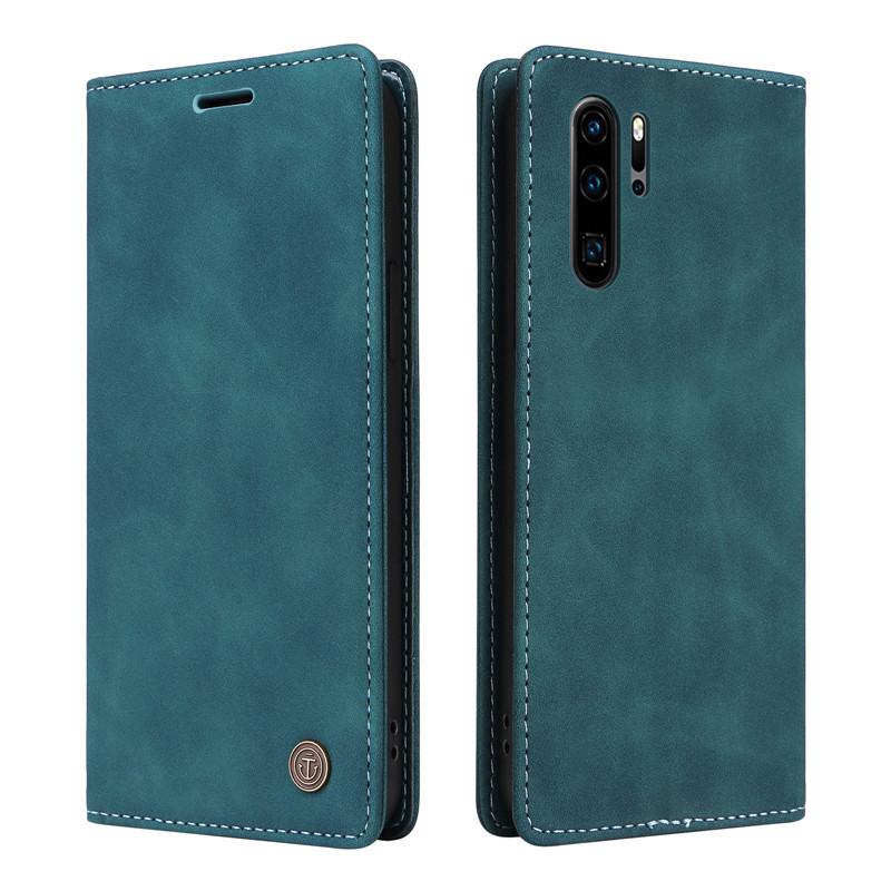 Ретро матовый роскошный флип-чехол-кошелек для Huawei P30 Pro P Smart Z Y9 Prime 2019 Honor 10 Lite 9X однотонный чехол для телефона Coque