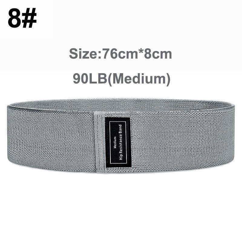 Coyoco Pull Strap Set Fabric Booty Bands Hip Circle Elastic Fitness Expander For Home Workouts Glute Legs Strength Training