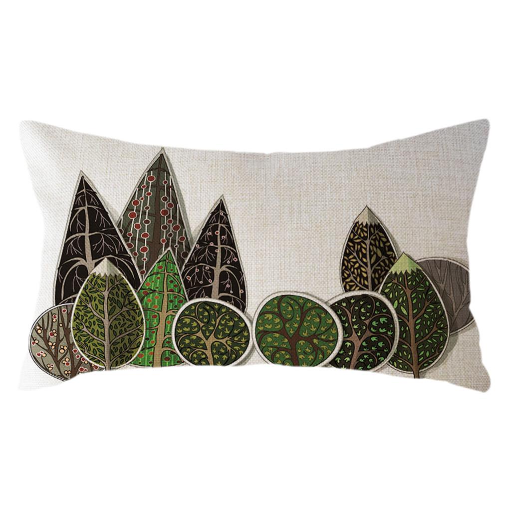 Minimalist Geometric Pillow Case Linen 30x50cm Cushion Cover Home Decor