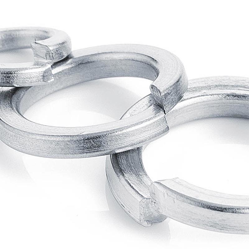 Пружинная шайба из нержавеющей стали 304 повышенной прочности - размеры M2 M3 M4 M6