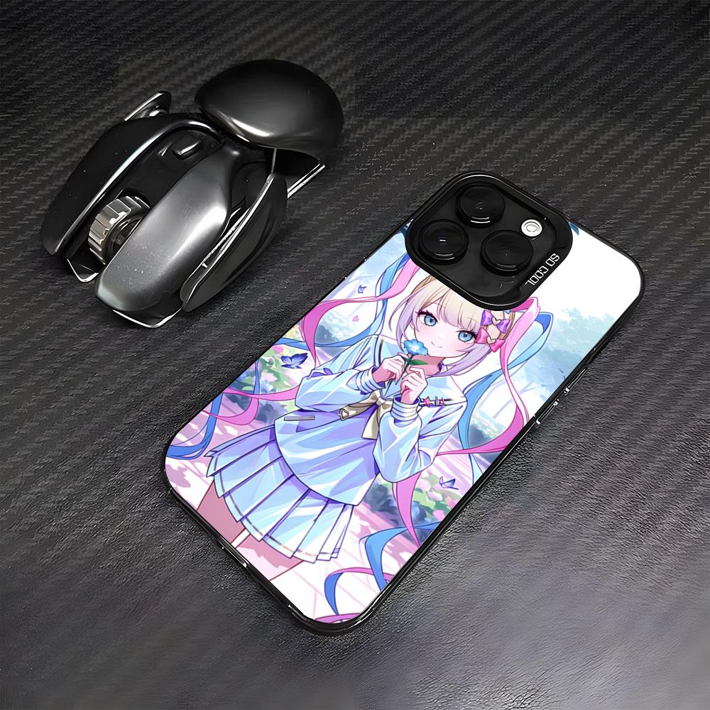 Kawayii Needy Streamer Overload Phone Case For IPhone17 Air 16 15 14 Plus 13 12 11 Pro 7 8 XS Max XR Silver Black Bumper Case