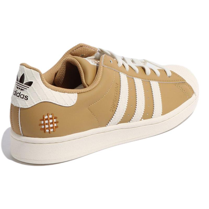 adidas Оригинальные кроссовки Superstar 'Коричневый Белый' HP7830