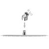 VidaXL Plunging Shower Head 2 Pcs Stainless Steel Ø 40 Cm