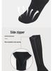 New Toe-Covering Compression Zipper Socks: Long, Elastic Cycling Socks for Outdoor Sports