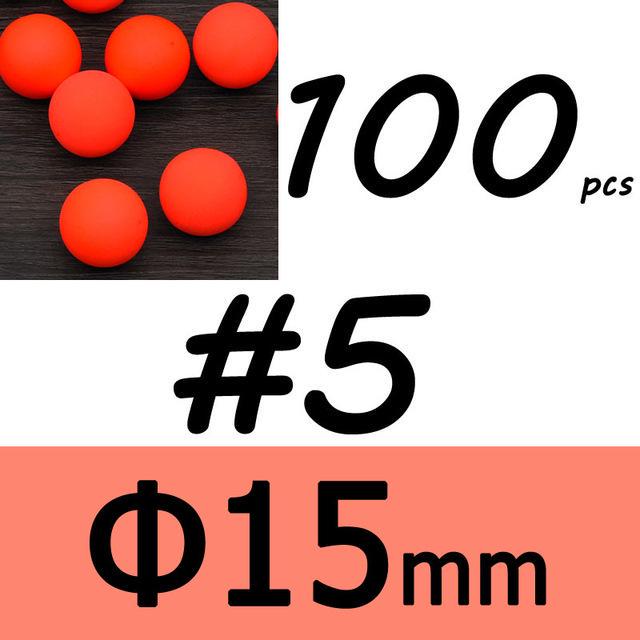 100 шт. пенопластовые поплавки, шарики, бусины, фасоль, помпано, поплавок, нижняя оснастка, материал для морской, пресноводной рыбалки, искусственная приманка
