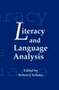 The Literacy and Language Analysis Book