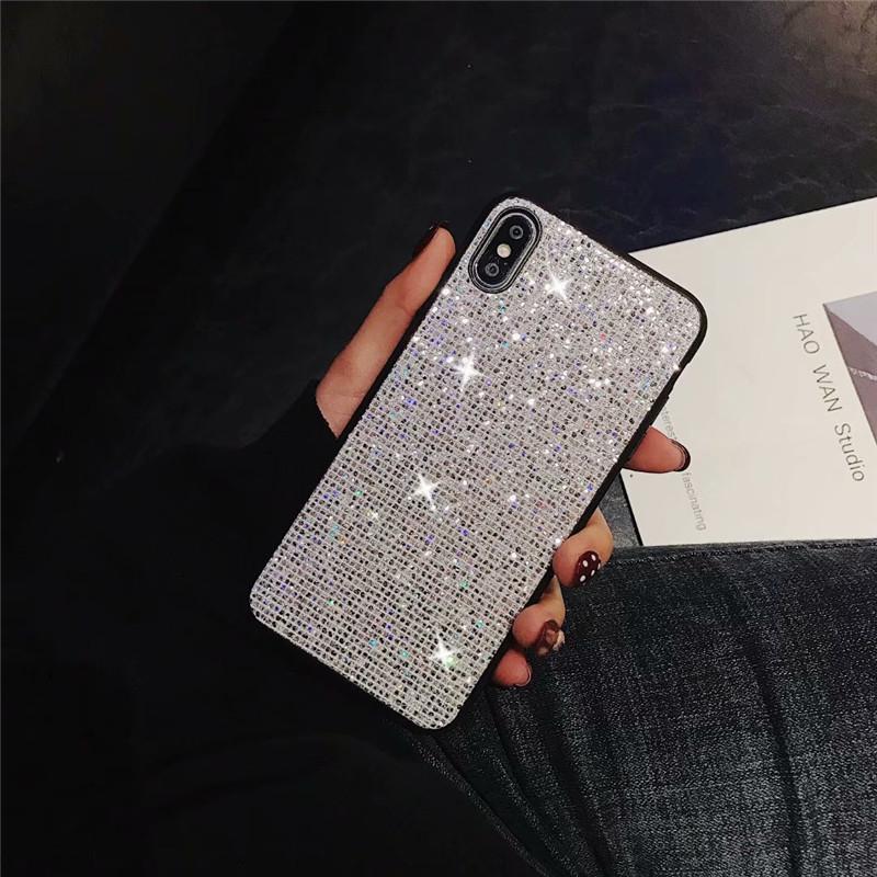 Чехол блестящий различных цветов, для Samsung Huawei Xiaomi iPhone