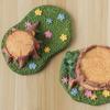 Kawaii Micro-landscape Ornament Mini Pastoral Style Desk Craft Car Ornament  Office