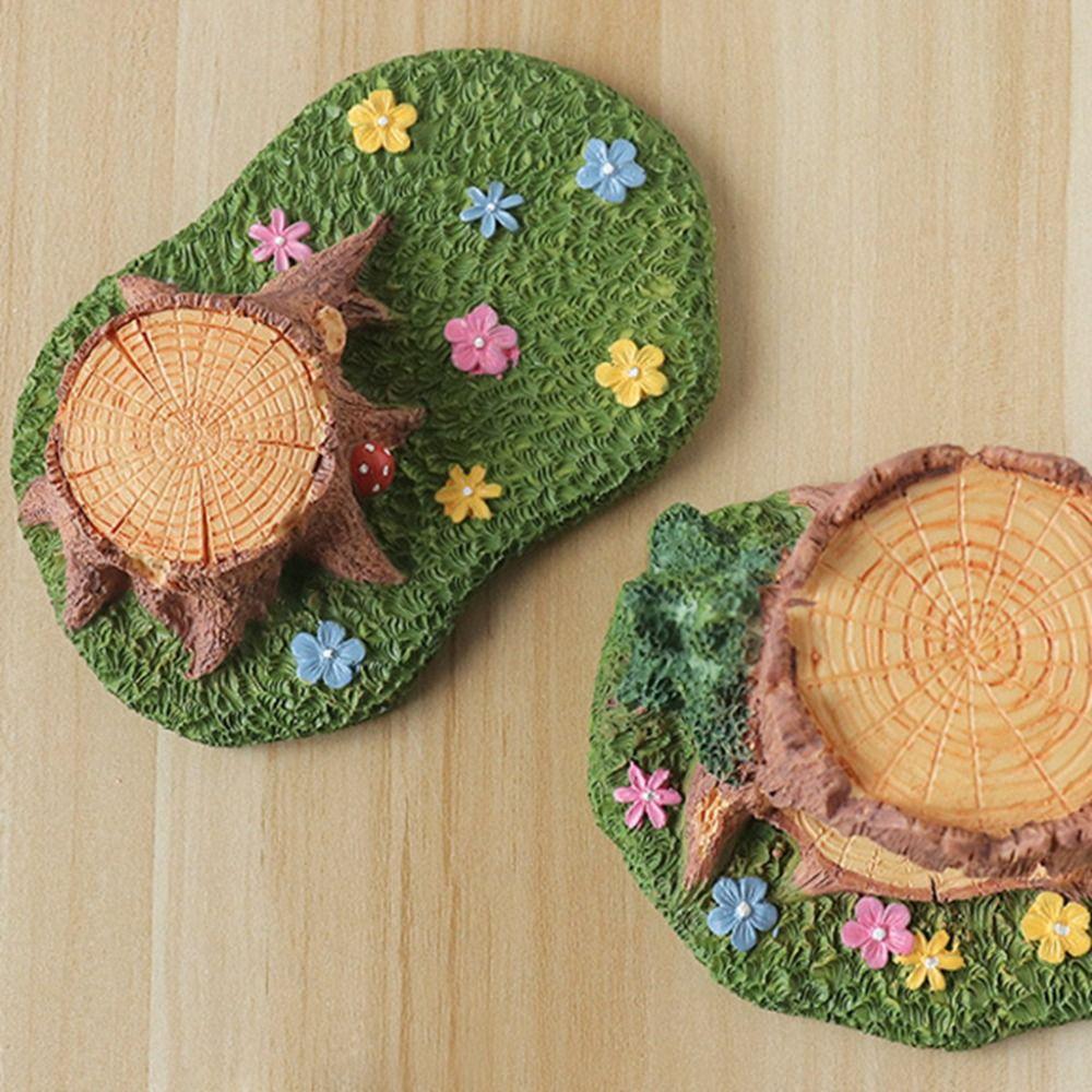 Kawaii Micro-landscape Ornament Mini Pastoral Style Desk Craft Car Ornament Office