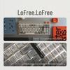 Lofree OE918 Little Square Трехрежимная механическая клавиатура с 98 клавишами