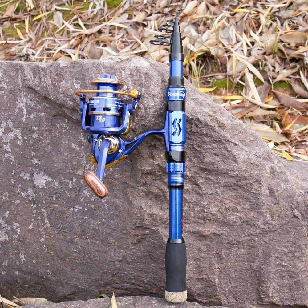 Катушка для удочки, дорожная телескопическая удочка, 12BB, спиннинговая катушка, набор катушек для удочки для морской и пресной воды