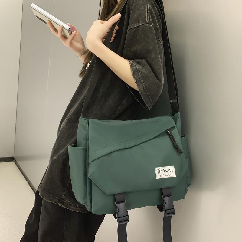 Мужская и женская школьная сумка через плечо, сумка через плечо