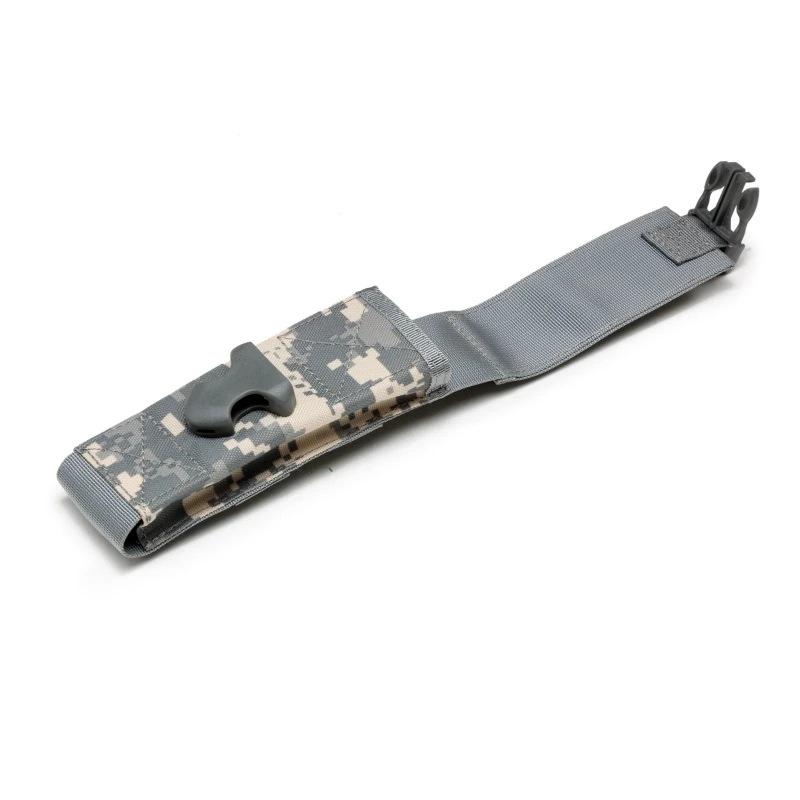 Multi-Purpose Tactical Flashlight Holster Set with MOLLE System