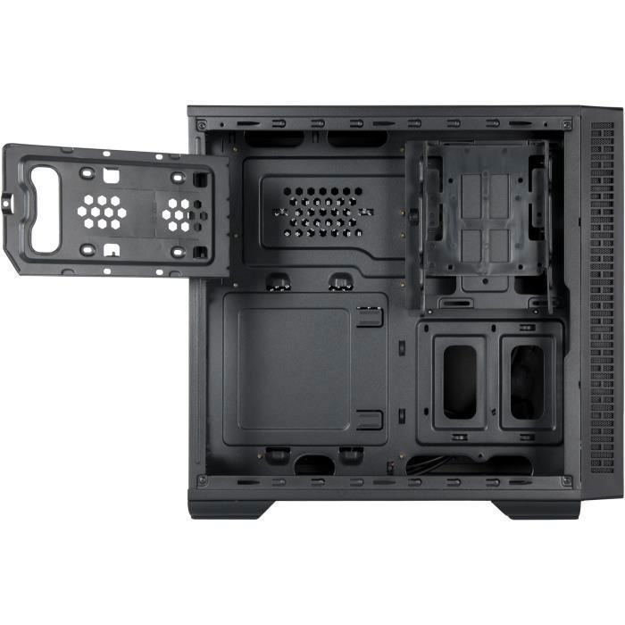 Boîtier htpc - chieftec - uk-02b-op - noir - compact - atx cube