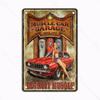 Classics Vintage Beautiful Girl Metal Plaque Retro Tin Sign Garage Iron Painting Bar Club Art Home Wall Decor Poster 20x30cm