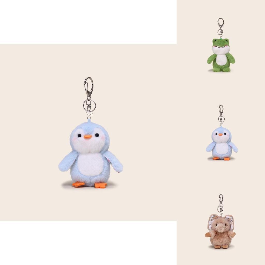 Выдра Пингвин Овца Медведь Плюшевый Брелок из Мягкого Материала для Подарка и Органайзер для Ключей
