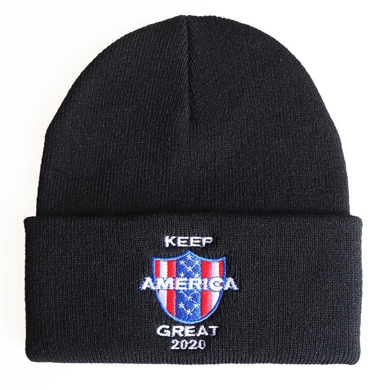 Trump TRUMP Wool Hat Men and Women America great again Embroidered Knit Hat