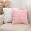 Nordic Ins Easter Bunny Pillow Cover Plush Jacquard Living Room Sofa Cushion Bed Pillow Cushion Cover