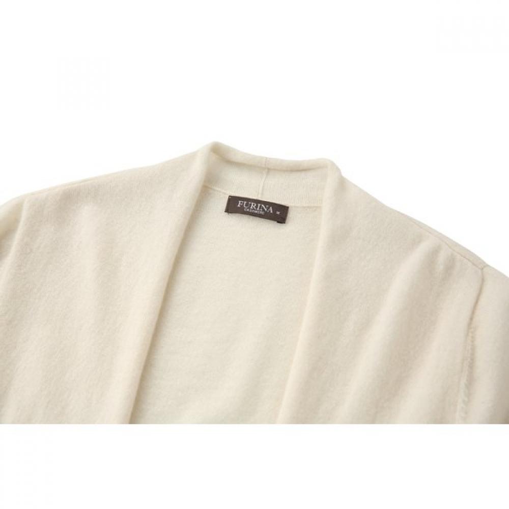 Furina Cashmere 100 Half Color Cardigan