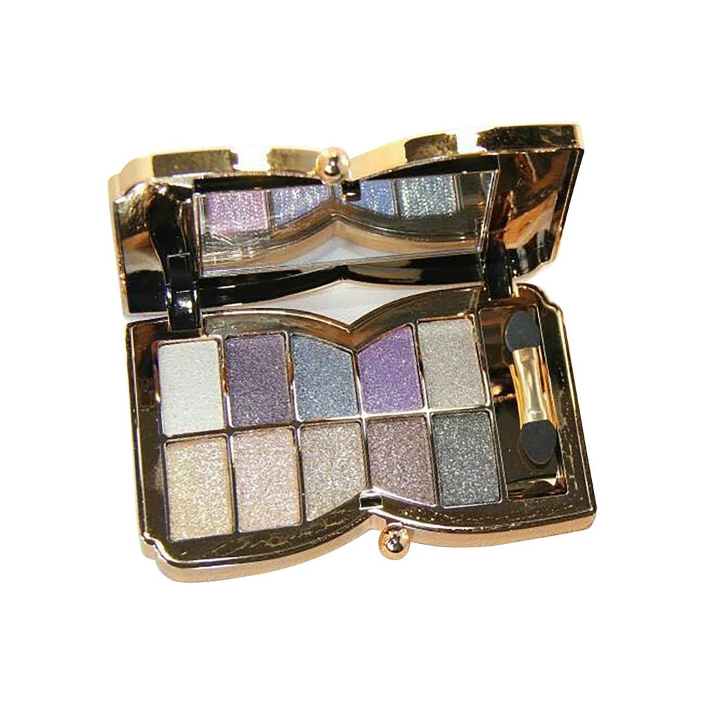 10-Color Shiny Eyeshadow Highly Pigmented Long-Lasting Waterproof And Sweatproof Nude Warm Natural Neutral Makeup Eyeshadow