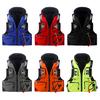 Life Vest Multi-pocket Detachable Large Buoyancy Bright Color Abrasion-resistant Water Assist Comfortable Adults Sea Fishing Water Sports Safety Life
