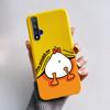 For Huawei Nova 5T Case Honor 20 YAL-L21 Cartoon Frog Cover Soft Silicone Phone Case For Huawei Nova 5T Nova5T Honor20 Fundas