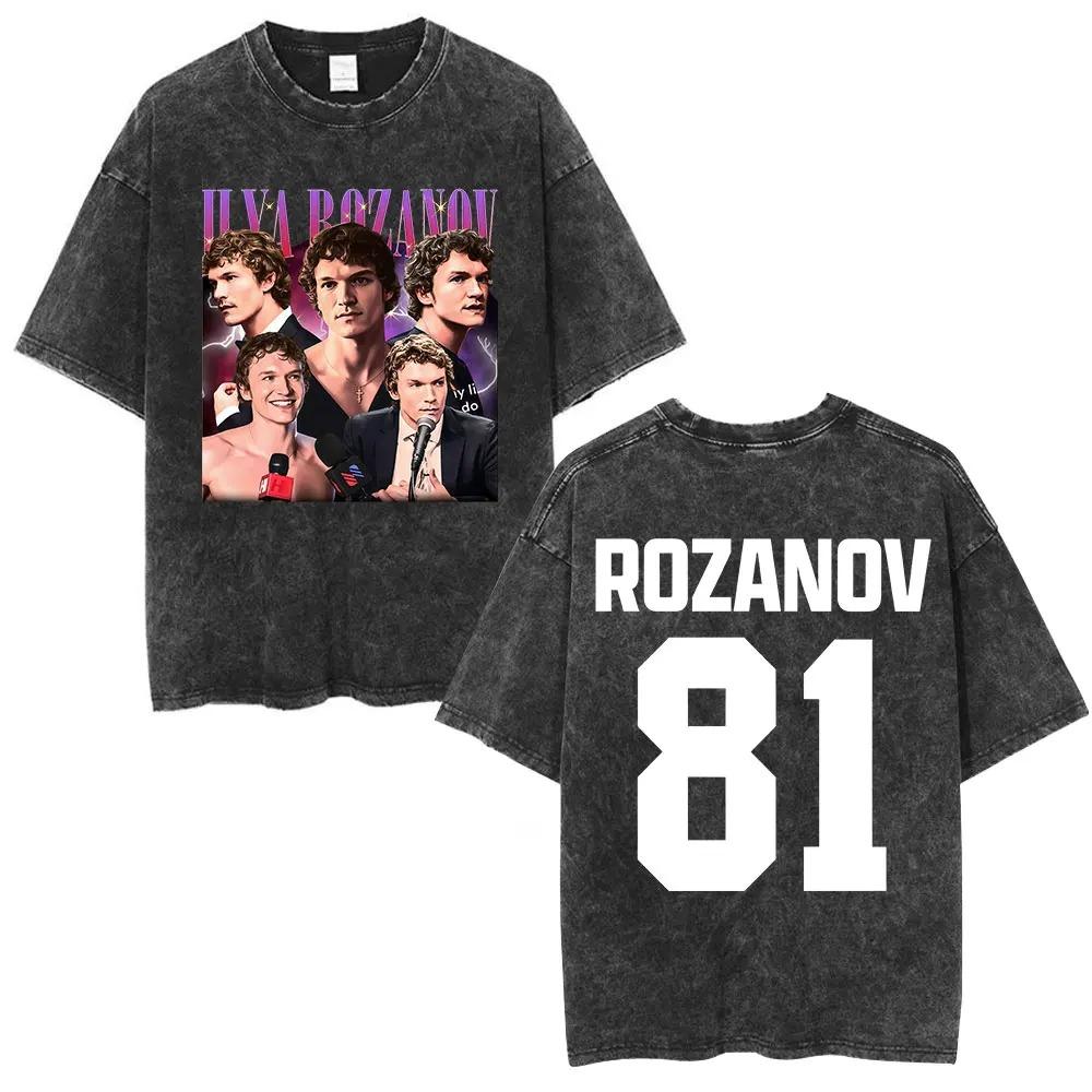 2026 Y2k Tshirt Clothing New in Top & Tees Men Women T-Shirt Camisetas Heated Rivalry Ilya Rozanov 81 Boston Raiders Ropa Hombre