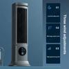 USB Charging Tower Fan Bladeless Cooling Fan Portable No Leaf Air Conditioner Low Noise Oscillating Fan for Living Room Bedroom