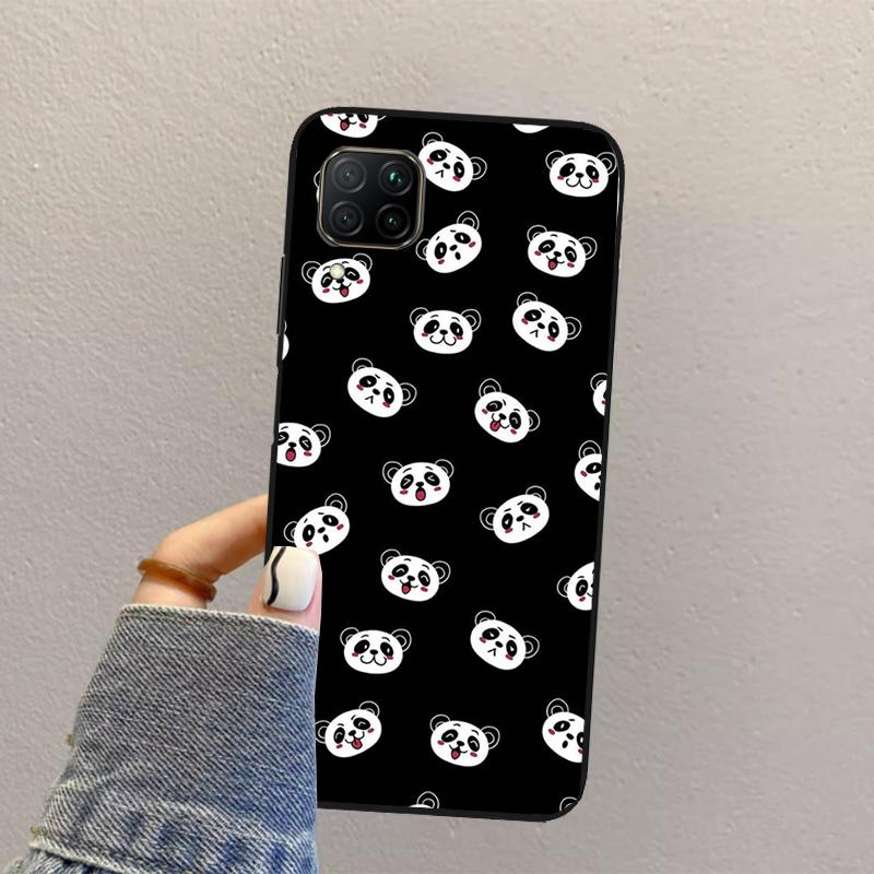 Животное Панда Для Huawei Nova Y73 Y72 Y61 Y91 Y70 Y60 Y90 12s 12i 11i 8i 9 10 SE P30 P40 Lite P60 Pro Чехол