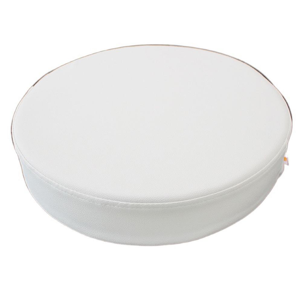 Thicken Leather Round Cushion Japanese Style Upholstered Cushion Simple Sponge Cushion  for Home