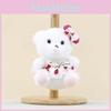 Soft Cartoon Lina Bear Keychain With Tulle Skirt Stuffed Toy Gift For Kids Girls