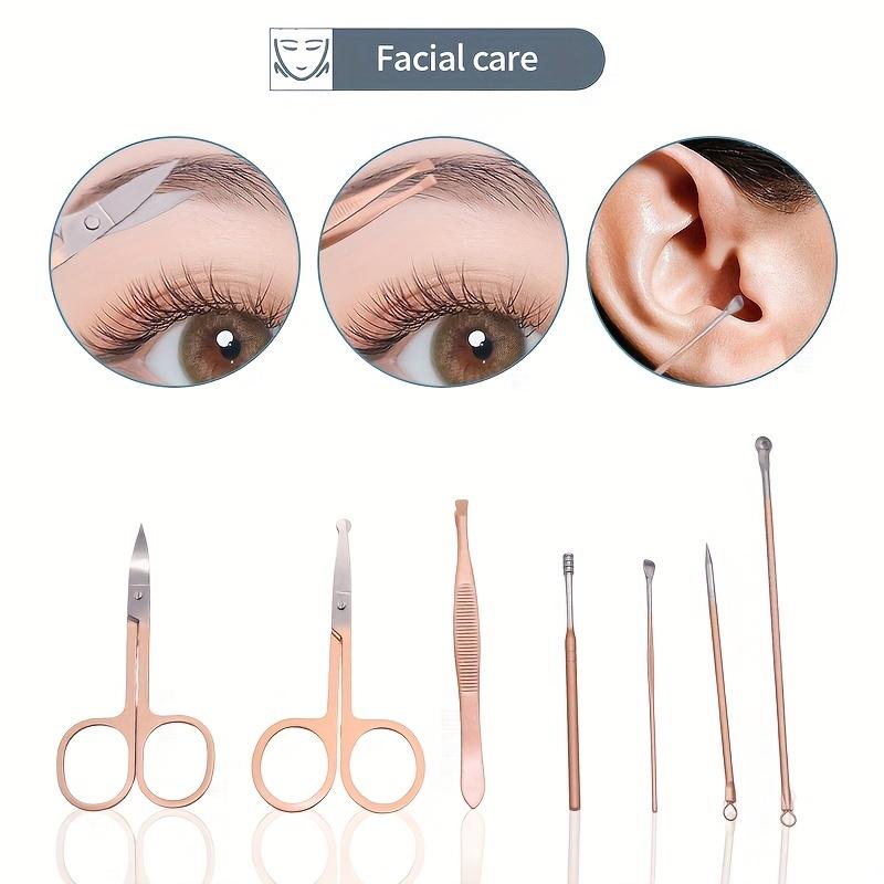 Профессиональный набор для маникюра и педикюра из нержавеющей стали - универсальный набор для ежедневного ухода за ногтями и салонного ухода!