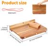 Adaptive Single Handed Cutting Board Fruits Kitchen Tool for Senior Disabled Wooden Cutting Board for Kitchen Chopping Board