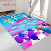 Fall Guys Carpet Rug for Living Room Bedroom Home Sofa Decoration,Kids play Nonslip Floor Mat