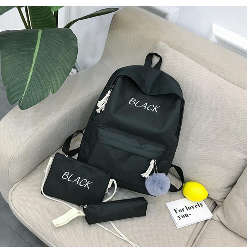 3 шт. детский рюкзак для начальной школы набор пенал портативный мужской женский дорожные сумки большой емкости детские школьные сумки